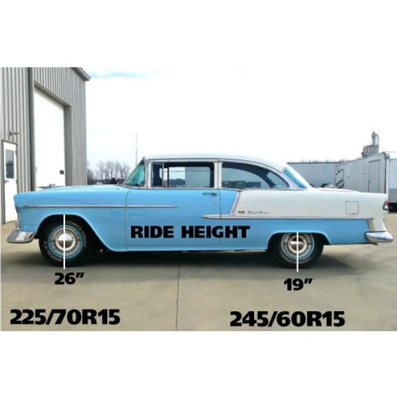Ridetech — Ridetech 55-57 Chevrolet Bel Air Composite Leaf Spring w/ HQ Shock Kit - 2in Drop - Rear
Comp Leafs 55-57 Che - view 2