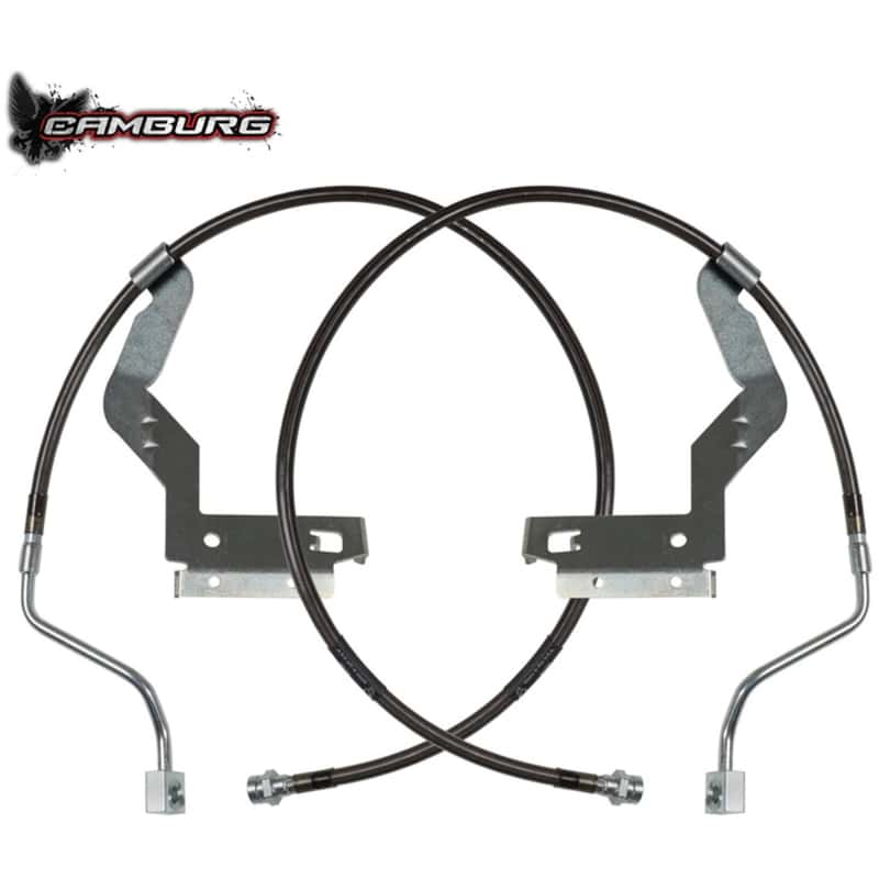 Camburg — Camburg 17-24 Ford F-250/350 4wd Extended Front Brake Line Kit (+3.5in. / 33.5in.L)
Brake Line Kit - view 1