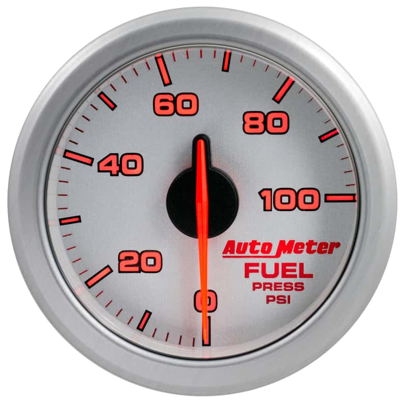 AutoMeter — Autometer Airdrive 2-1/6in Fuel Pressure Gauge 0-100 PSI - Silver
GA 2" FUELP ARDRV SL - view 11