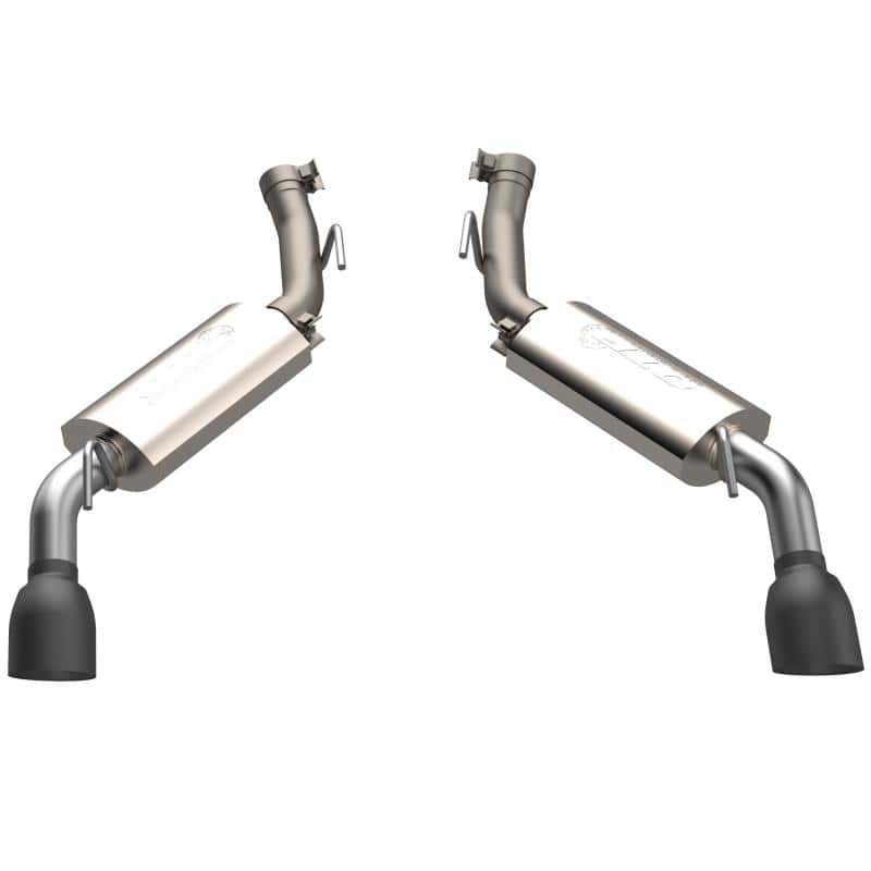 QTP — 2014-2015 Chevrolet Camaro SS 6.2L QTP AR3 Axle Back Black Tips
600114B
 - view 2