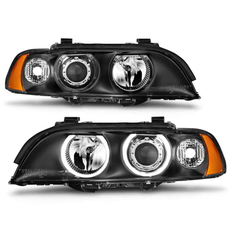 ANZO — ANZO 1997-2001 BMW 5 Series Projector Headlights w/ Halo Black
Head Light Set
HdLtSet - view 3