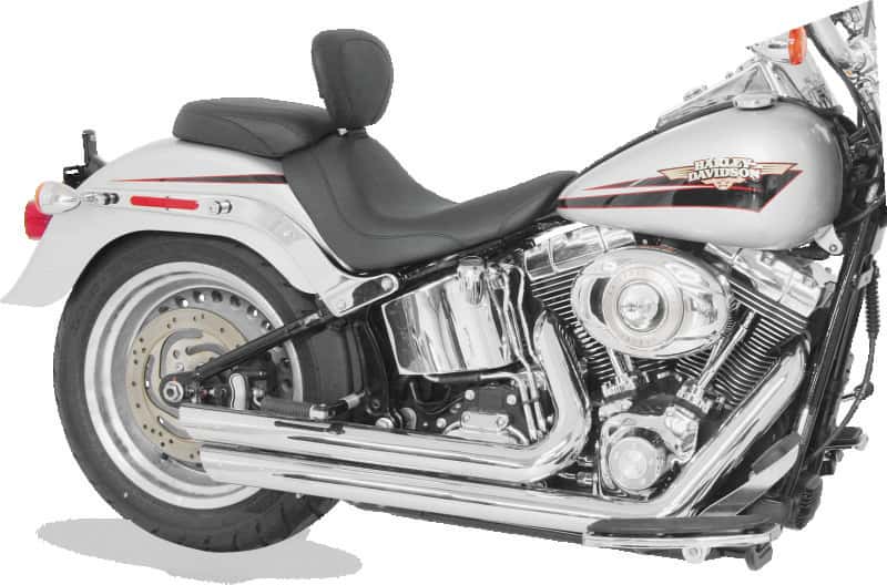 Mustang Motorcycle — Mustang 97-07 Harley Rd King,06-07 Str Glide,00-05 Eagle Touring 1PC Seat Deluxe - Black - view 2