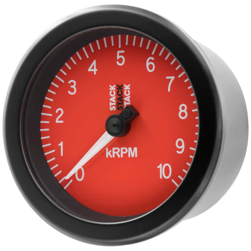 AutoMeter — Autometer Stack Sport 88mm 0-10K RPM Tachometer - Red
TACH SPORT RD 10KRPM - view 2