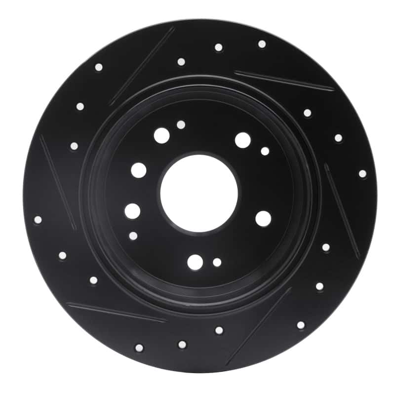 R1 Concepts — R1 99-11 Acura TL Rear Right Drilled & Slotted Black Brake Rotor
R1 Brake Rotor Drill - view 5