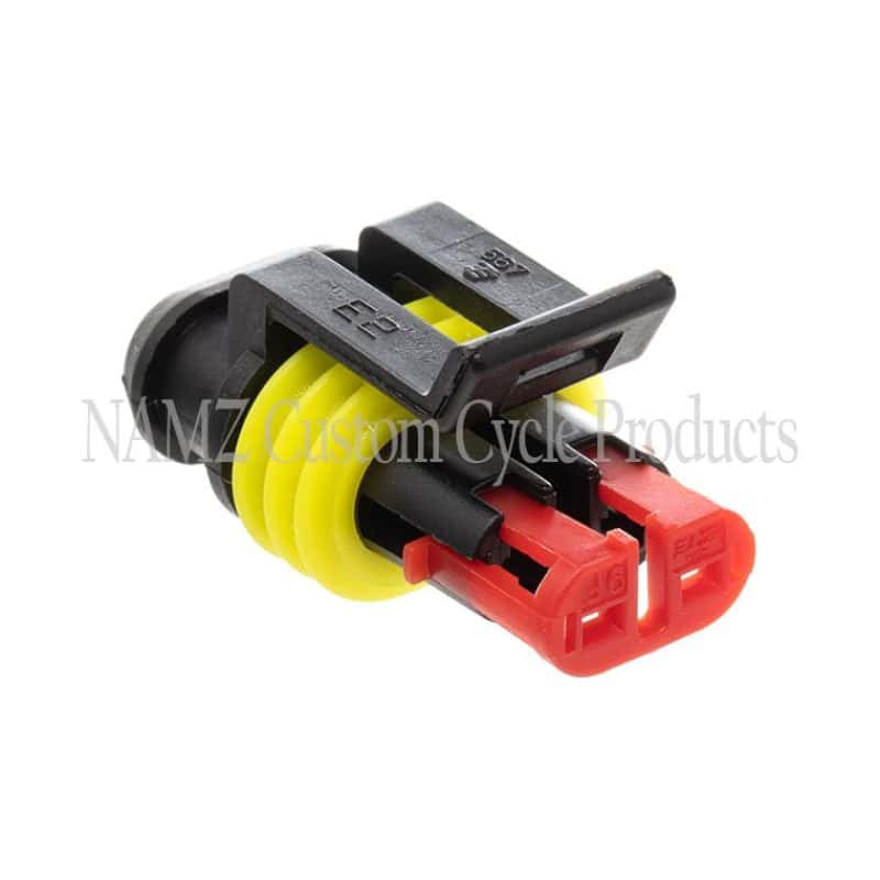 NAMZ — NAMZ 05-09 Dresser / 05-11 FX Models OEM Front & Rear O2 Sensor Connctor w/Term & Seal (HD 72007-05) - view 1