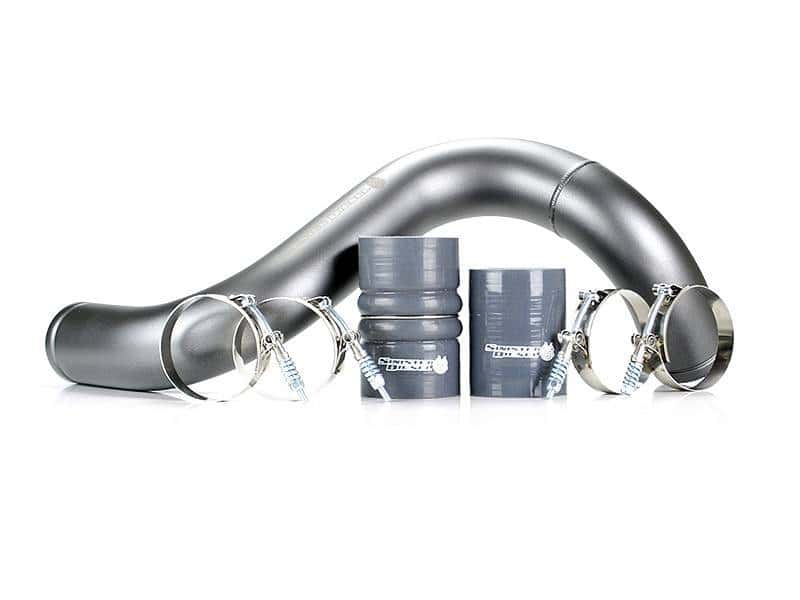 Sinister Diesel — Sinister Diesel 03-07 Ford 6.0L Powerstroke Cold Side Charge Pipe (Gray)
Intercooler Pipe - view 1