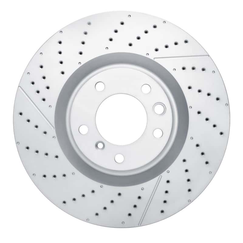 DFC — DFC 13-18 Mercedes-Benz G63 AMG Front Drilled GeoSPEC Coated Rotor and Slotted - view 1