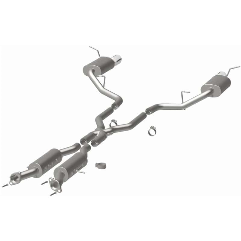 Magnaflow — MagnaFlow 11-12 Dodge Durango V8 5.7L Dual Split Rear Exit Stainless Cat Back Performance Exhaust
Cat-Back - view 7