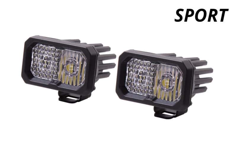 Diode Dynamics — Diode Dynamics Stage Series 2 In LED Pod Sport - White Driving Standard ABL (Pair) - view 2