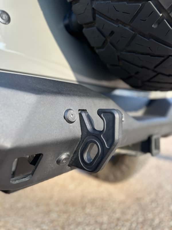 Rival 4x4 — Rival 2018-2026 Jeep Wrangler JL  Rear Aluminum Stubby Bumper
Rear Stubby Bumper - view 7