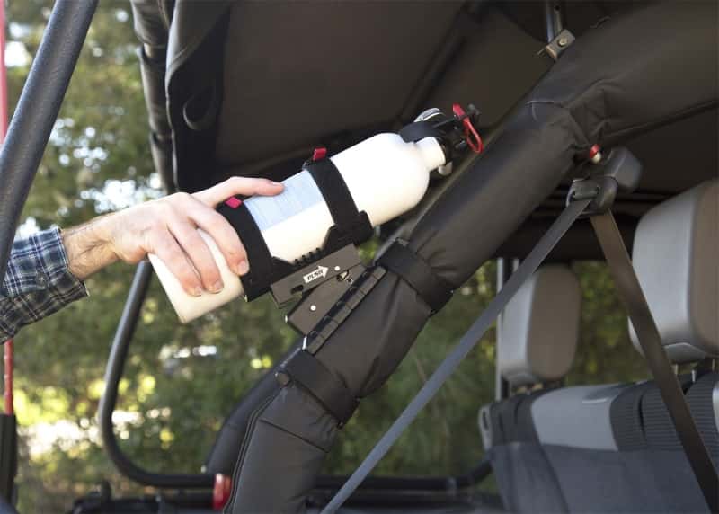 Rugged Ridge — Rugged Ridge 76-20 Jeep Wrangler Elite Fire Extinguisher Holder
FireExtinguisherHldr
OFFROAD_INTERIOR - view 7