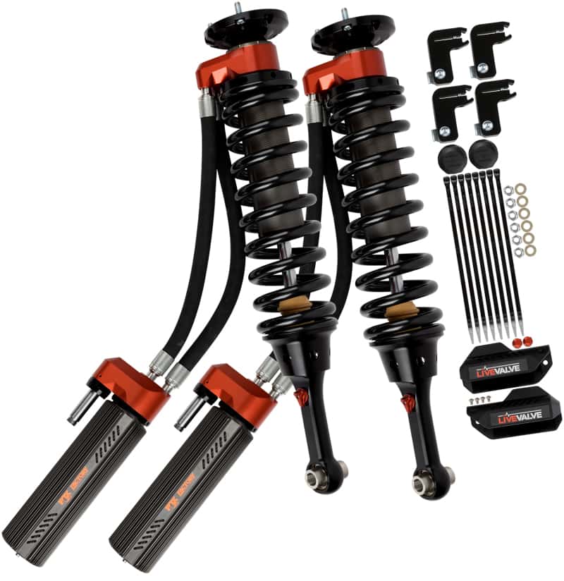 FOX — Fox 3.0 Factory Race Series Live Valve Internal Bypass Coilover Shock 2019+ Ford Raptor - Front
3.0 Bypass Shocks - view 8