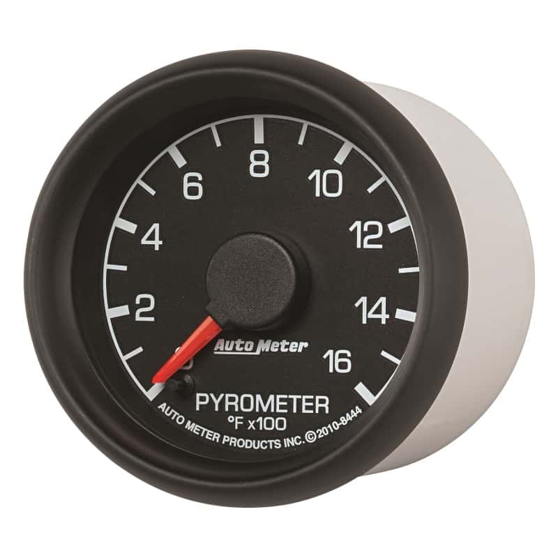AutoMeter — Autometer Factory Match Ford 52.4mm Full Sweep Electronic 0-1600 Deg F EGT/Pyrometer Gauge
GA 2" EGT 1600F FFM - view 9