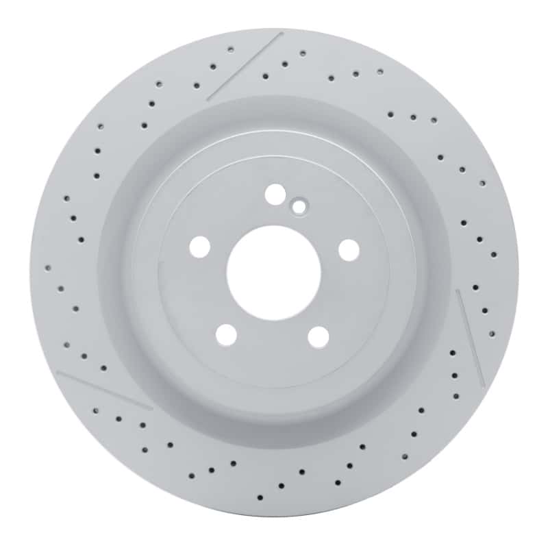 DFC — DFC 13-23 Mercedes-Benz SL65 AMG Rear Drilled GeoSPEC Coated Rotor and Slotted - view 1