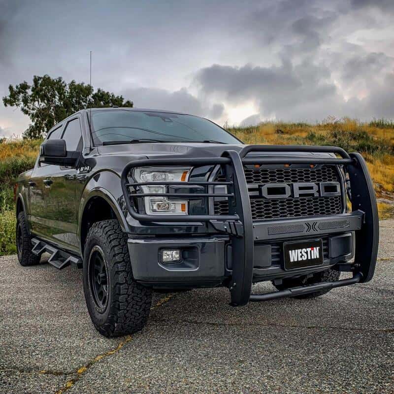 Westin — Westin 15-20 Ford F150 Sportsman X Grille Guard - Textured Black
Grille Guard - view 5