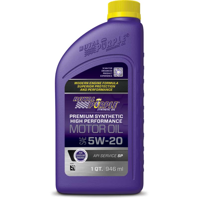 Royal Purple — Royal Purple Premium Synthetic High Performance Multi-Grade 5W20 Motor Oil - 1 Quart - view 2