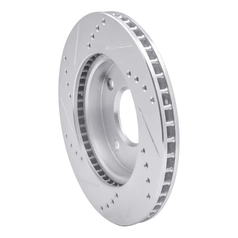 R1 Concepts — R1 07-17 Nissan TIIDA (Mexico) Front Right Drilled & Slotted Silver Brake Rotor
R1 Brake Rotor Drill - view 4