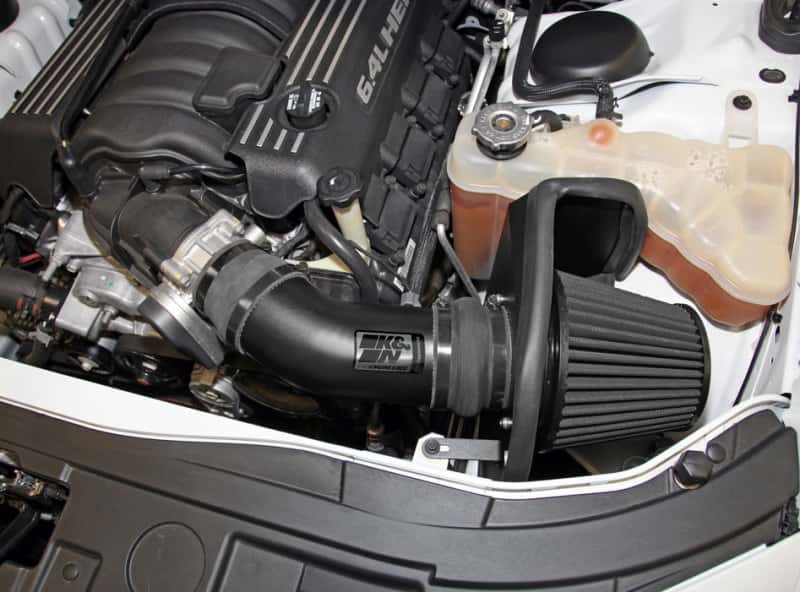 K&N Engineering — K&N 11-13 Dodge Challenger V8/12-13 Charger V8 / 12-13 Chrysler 300 Black Performance Intake Kit
Performance Air Inta
Air Intake System - view 11