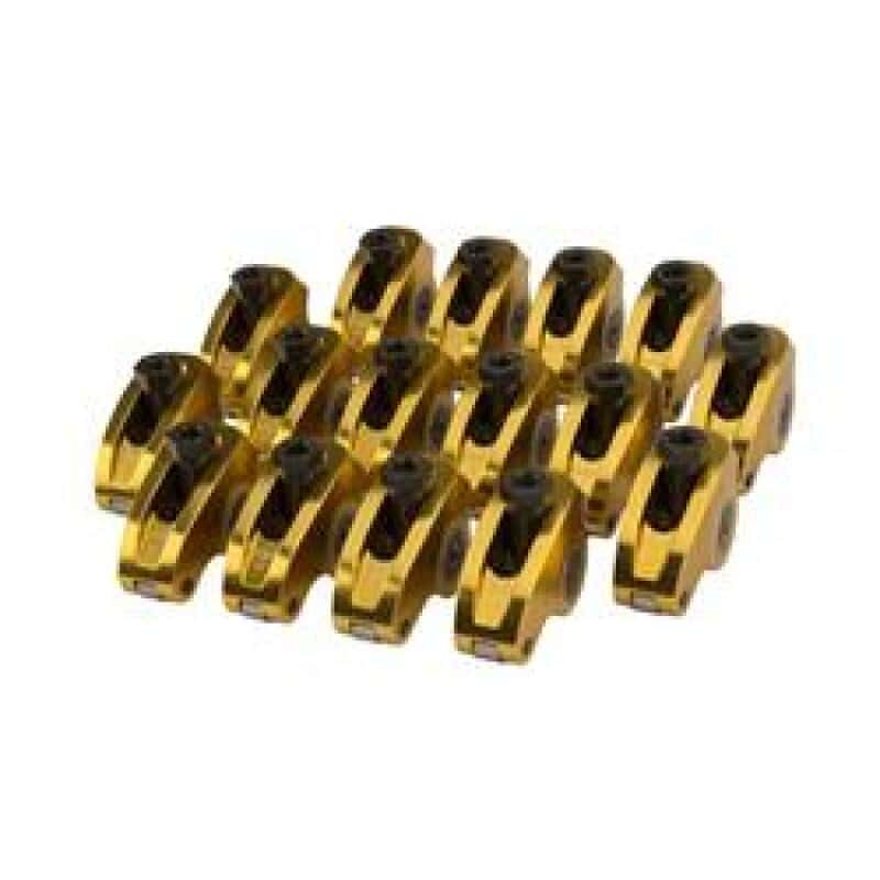 COMP Cams — COMP Cams Alum. Rocker Arm CS 1.6 3/8 Narrow Body -  Ultra Gold
UG ARC Rkrs 1.6 SBC - view 1