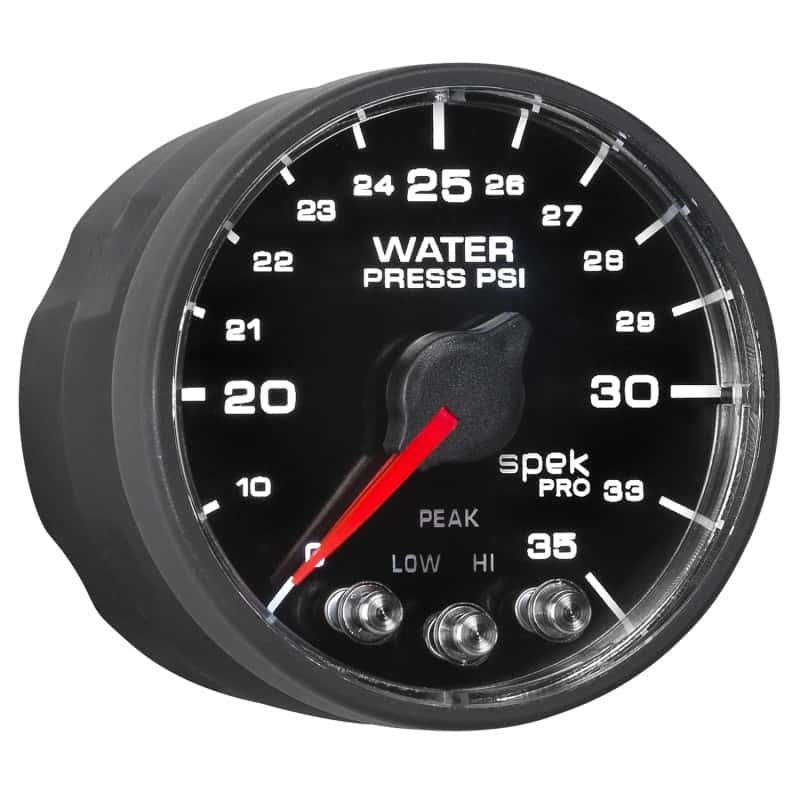 AutoMeter — Autometer Spek-Pro - Nascar 2-1/16in Water Press 0- 35 psi Bfb Sp
GA 2" WP 35 BFB SPEK - view 14