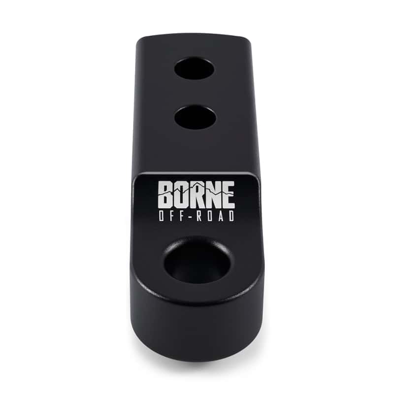 Borne Off-Road — Borne Off-Road CNC Hitch Receiver Shackle 2in Black - view 4