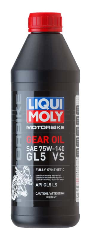 LIQUI MOLY — LIQUI MOLY 1L Motorbike Gear Oil (GL5) SAE 75W140
lqm20088 - view 2