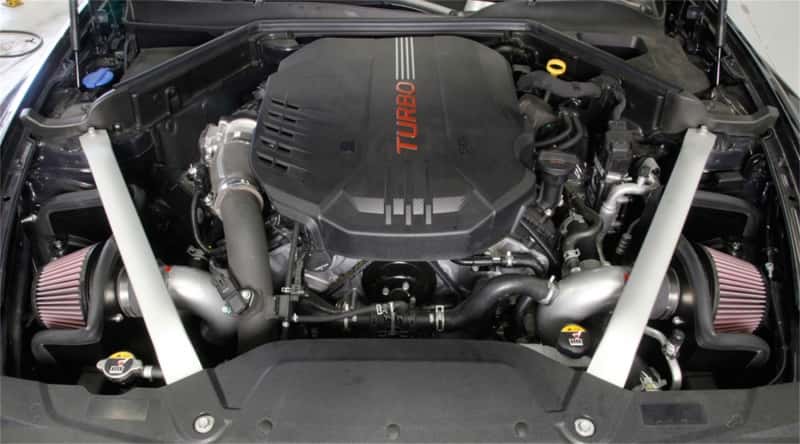 K&N Engineering — K&N 2018 Kia Stinger 3.3L Turbo Typhoon Air Intake
Performance Air Inta
Air Intake System - view 4