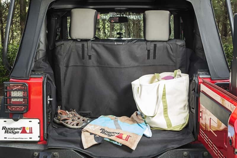 Rugged Ridge — Rugged Ridge C3 Cargo Cover W/O Subwoofer 07-18 Jeep Wrangler JK 2 Door
Cargo Area Liner
OFFROAD_INTERIOR - view 6