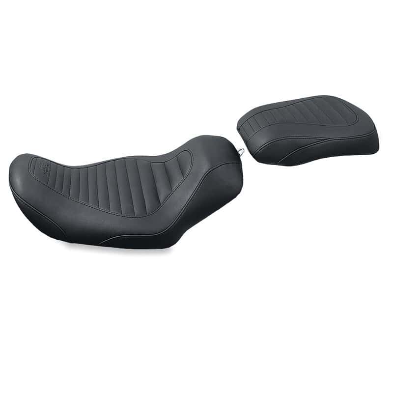 Mustang Motorcycle — Mustang 06-17 Harley Dyna Tripper Solo Seat - Black - view 1
