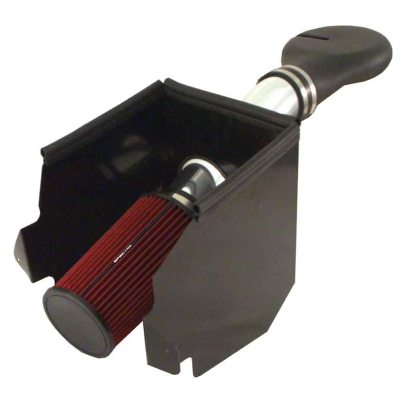 Spectre — Spectre 94-01 Dodge RAM 1500/2500 V8-5.2/5.9L F/I Air Intake Kit - Polished w/Red Filter
Spectre Air Intake K
Air Intake System - view 1