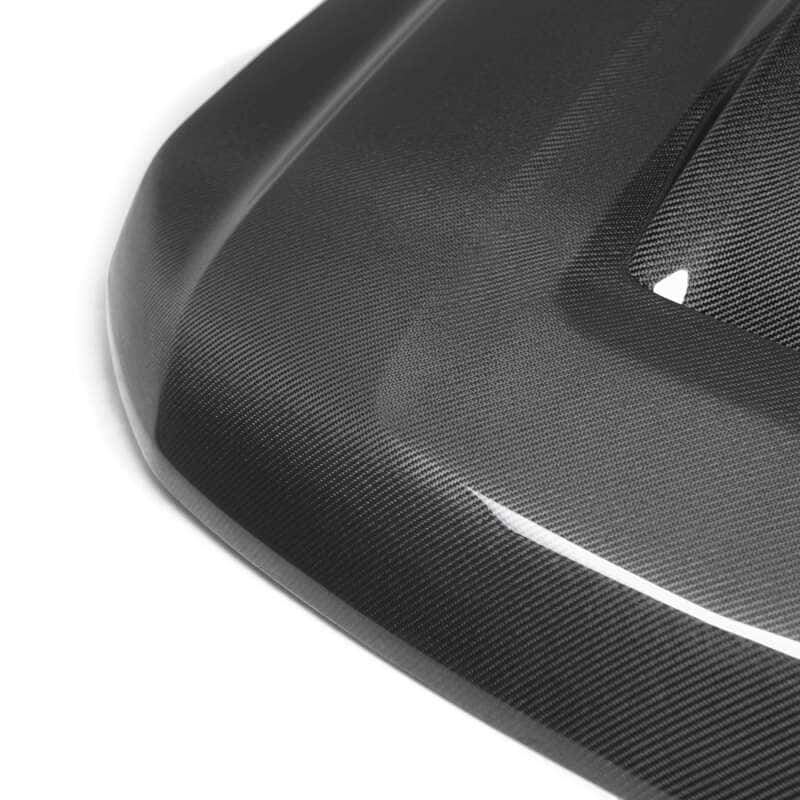 Anderson Composites — Anderson Composites 17-18 Chevy Colorado ZR2 Type-ZL Style Carbon Fiber Hood - view 5