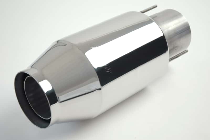 Gibson — Gibson Marine Bullet Muffler (Pair) Transom Mount - 4in Inlet/11in Length - Stainless
Marine - view 1