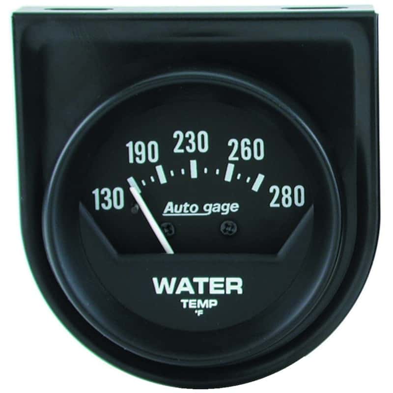 AutoMeter — AutoMeter Gauge Console Water Temp 2in. 280 Deg. F Mech Short Sweep Black Autogage
2" WTEMP 280F M AG - view 1