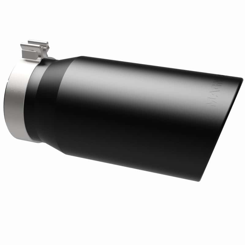 Magnaflow — MagnaFlow Tip Stainless Black Coated Single Wall Round Single Outlet 6in Dia 5in Inlet 13in L
Stainless Steel
Exhaust Tip - view 18
