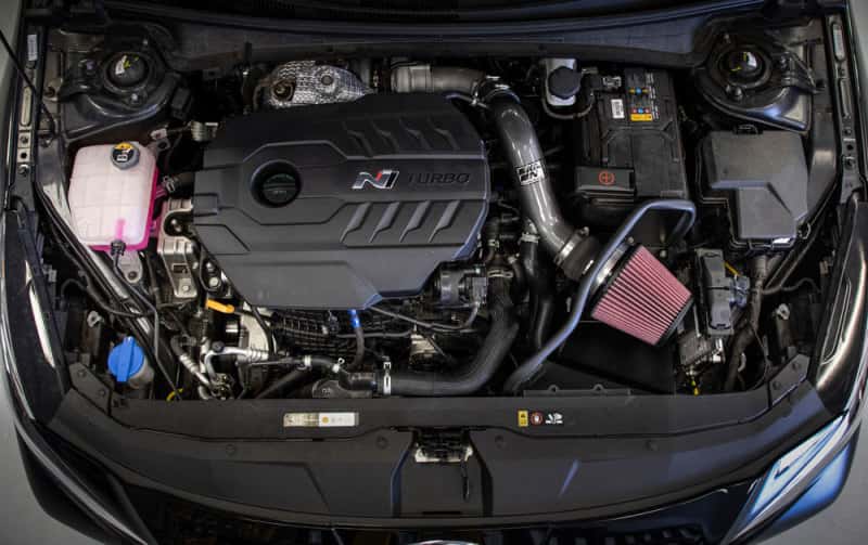 K&N Engineering — K&N 2022 Hyundai Elantra N 2.0L L4 Silver Typhoon Intake
Air Intake System - view 2