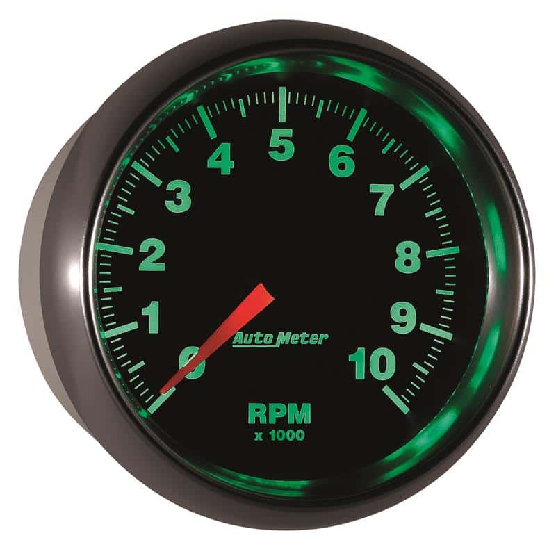 AutoMeter — Autometer GS 3-3/8in 10000 RPM In-Dash Tachometer Gauge
3-3/8" TACH, 10,000 - view 7