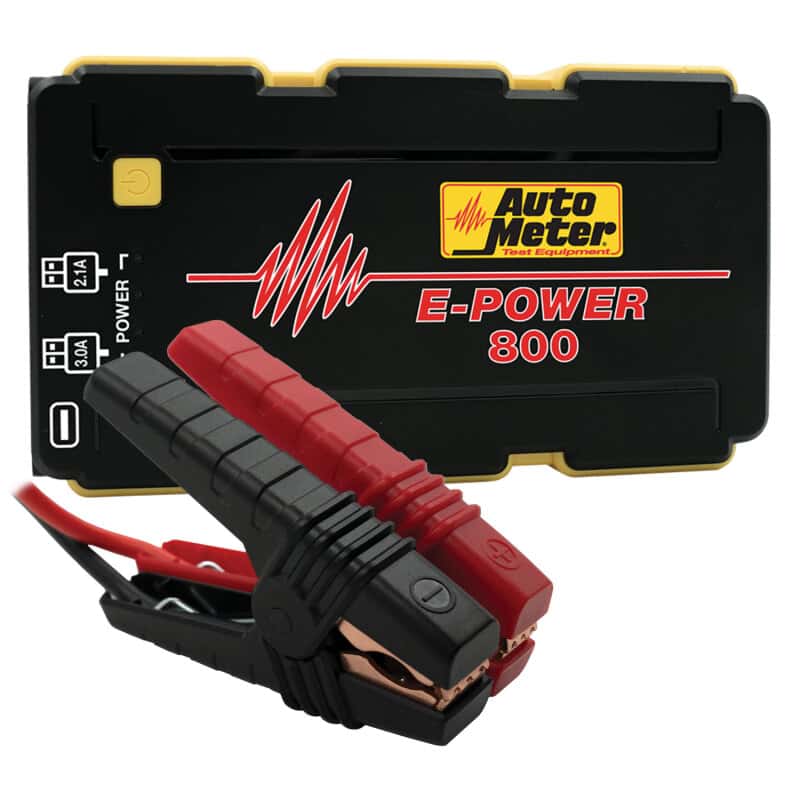 AutoMeter — Autometer Jump Starter 12V Emergency Battery Pack 800A Peak/2220 MAH - view 1