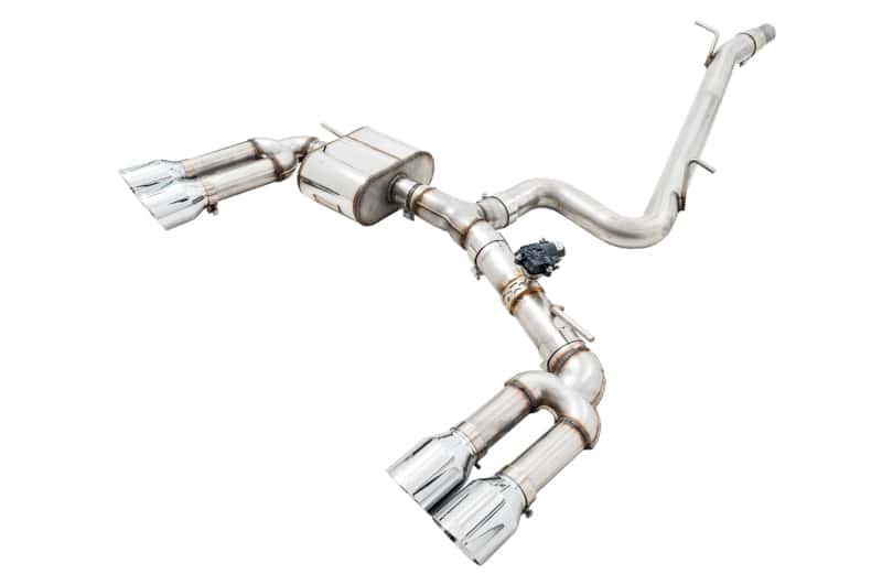 AWE Tuning — AWE Tuning Audi 8V S3 SwitchPath Exhaust w/Chrome Silver Tips 102mm
SwitchPath™ Exhaust - view 1