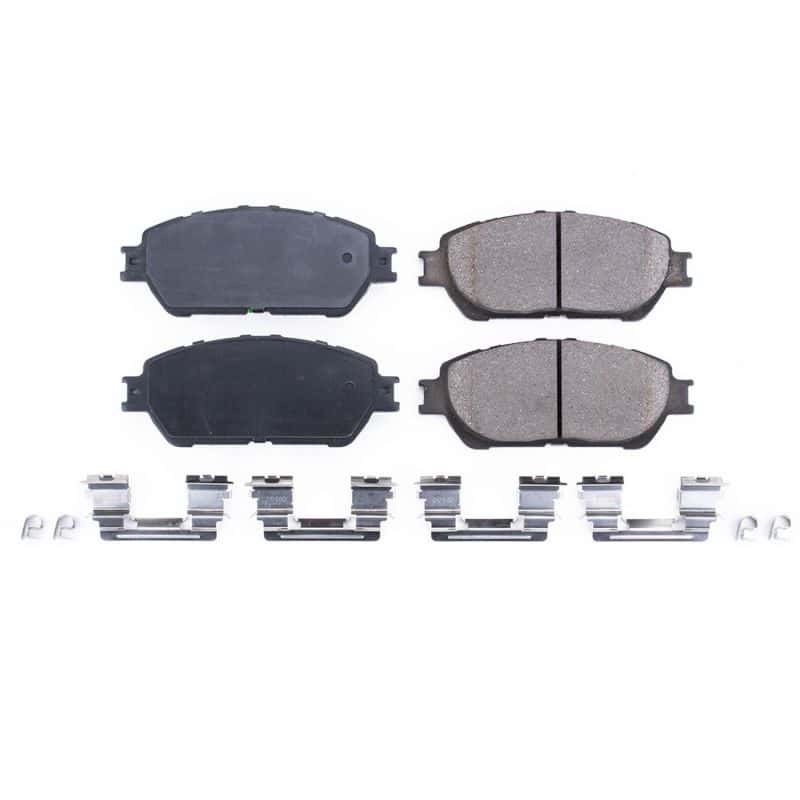 PowerStop — Power Stop 05-15 Toyota Tacoma Front Z17 Evolution Ceramic Brake Pads w/Hardware
Z17 Brake Pads - view 1
