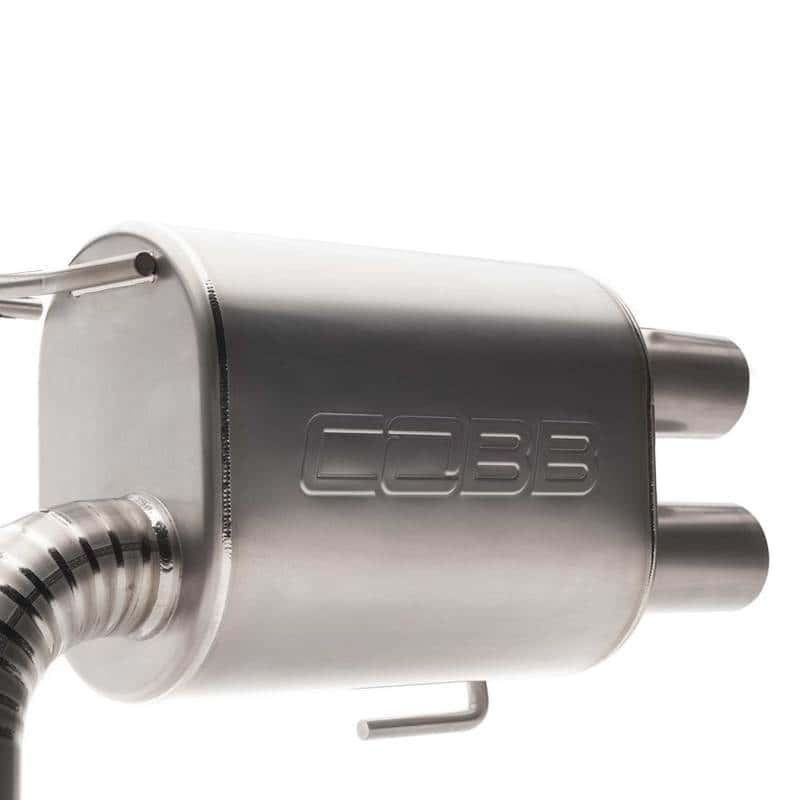 COBB — Cobb 22-24 Subaru WRX Titanium Catback Exhaust (Incl. Burnt Ti Tips) - view 7
