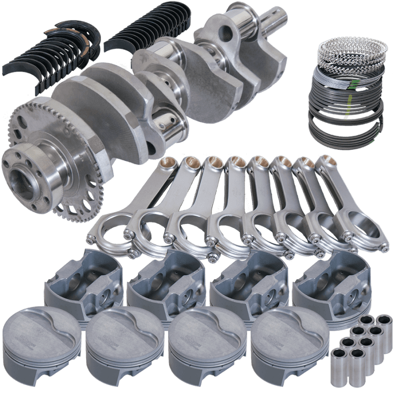 Eagle — Eagle Chevy LS1 4.000in Crank 58 Tth Reluctor 6.125in H-Beam -6cc 3.905in Pistons Rotating Assembly
Competition Assembly - view 1