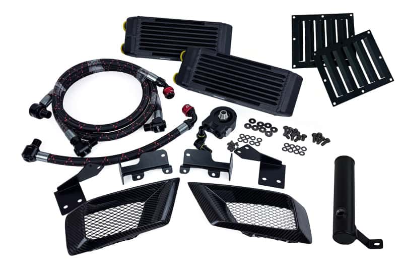 CSF — CSF 2023+ Honda Civic Type R FL5 High-Performance Dual Engine Oil Cooler Kit
CSF Oil Cooler Kit - view 1