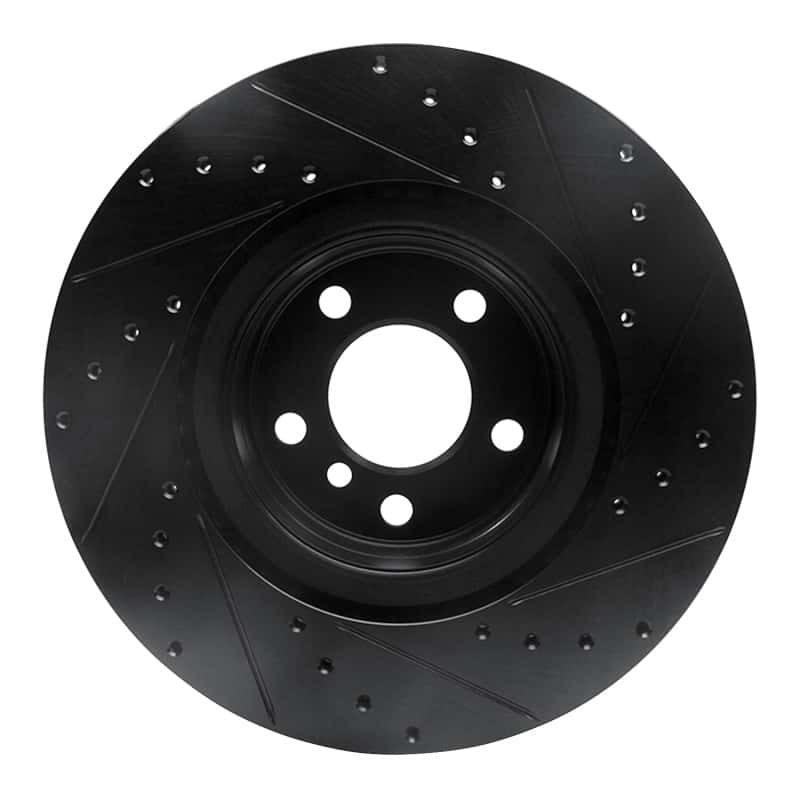R1 Concepts — R1 12-20 BMW M240I Coupe & Convertible Rear Left Drilled & Slotted Black Brake Rotor
R1 Brake Rotor Drill - view 5