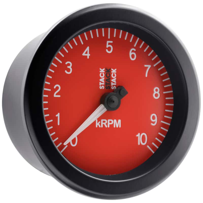 AutoMeter — Autometer Stack Sport 88mm 0-10K RPM Tachometer - Red
TACH SPORT RD 10KRPM - view 5