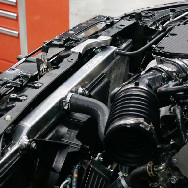 Mishimoto — Mishimoto 2023+ Honda Civic Type-R Performance Aluminum Radiator
Radiator - view 3