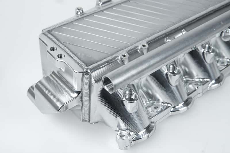 CSF — CSF Toyota A90/A91 Supra/ BMW G-Series B58 Charge-Air Cooler Manifold- Machined Billet Aluminum
CSF FI Air Cooler - view 2