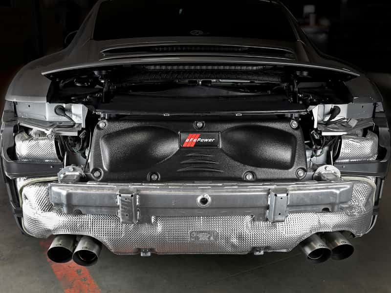 aFe — aFe MagnumFORCE Stage-2Si CIA System w/ PDS Filter 12-15 Porsche 911 Carrera S (991) 3.8/3.8L
Magnum FORCE Intake - view 9
