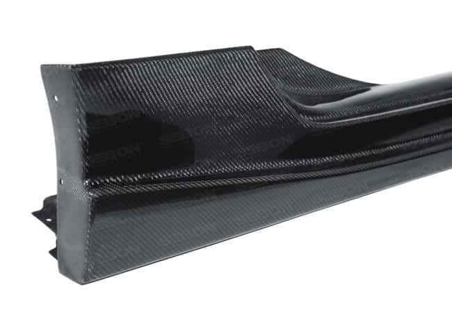 Seibon — Seibon 09-10 Nissan 370Z NS Carbon Fiber Side Skirts - view 11