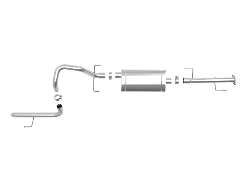 aFe — aFe MACH Force-XP 2.5in 409 SS Cat-Back Hi-Tuck Exhaust - 10-19 Toyota 4Runner V6-4.0L
Cat-Back Exhaust - view 2