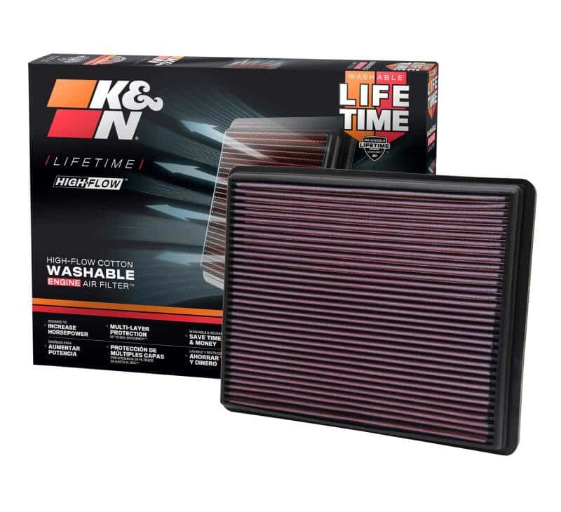 K&N Engineering — K&N 02-04 Cadillac / 99-10 Chevy/GMC Pickup / 99-01 Jeep Drop In Air Filter
Replacement Air Filt
Air Filter - view 9